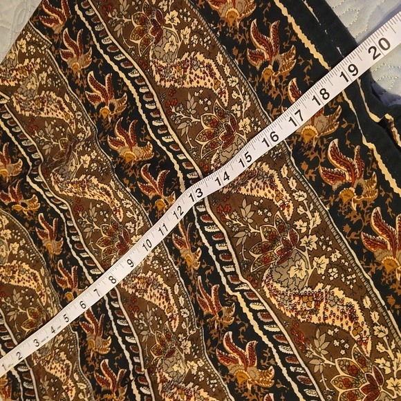 Vintage Style Tapestry Mini Wrap Skirts 100% Cotton - Picture 7 of 7